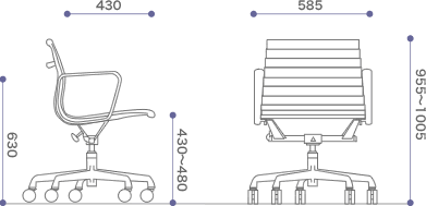 Office Net オフィスネット｜Eames Aluminum Group Chairs／イームズ